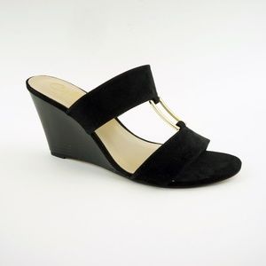 Callisto Sevelia Wedge Sandals Black